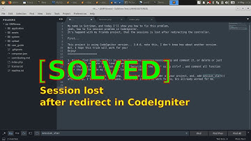 [SOLVED] Session lost after redirect in CodeIgniter