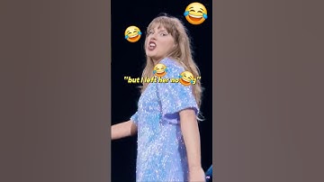 Taylor Swift going savage during her performance