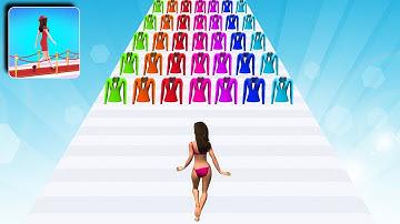 Clothes Run Gameplay All Levels iOS,Android Mobile Game Walkthrough DressUp Runner New Level HYOIRT