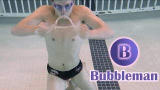 Bubbleman: How to make Horizontal Bubble Rings!