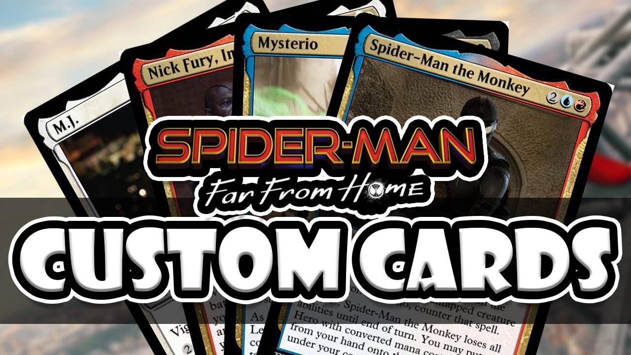 Spider-Man Far From Home Meets Magic: The Gathering! | Custom MTG Card  Design