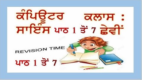 `🖥️ REVISION `🖥️ CLASS 6TH🖥️ COMPUTER SCIENCE