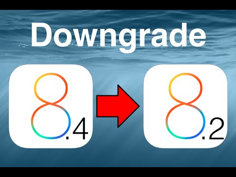 How to downgrade ios 8.4 beta 1 to ios 8.2