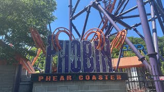 Phobia Phear Coaster Off-Ride Footage 2024, Lake Compounce (No Copyright)