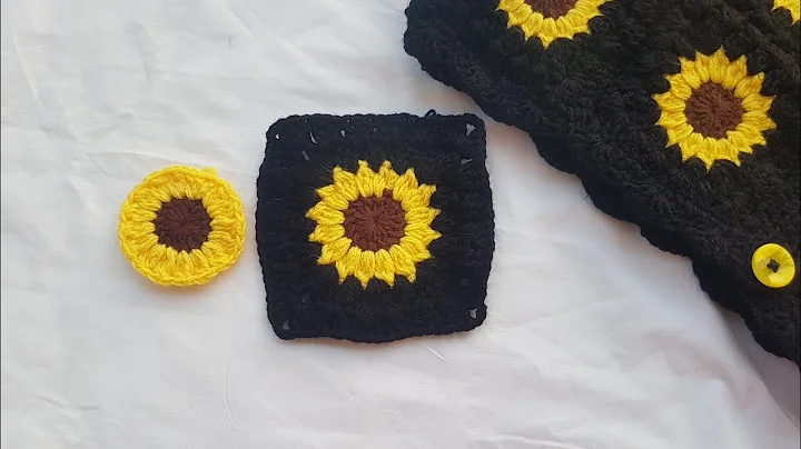 Learn to Crochet a Beautiful Sunflower Granny Square