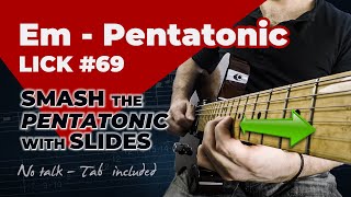 Guitar Lick #69 - Em - Pentatonic