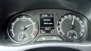 Skoda Fabia RS 2010 1.4 TSI 180HP acceleration 0-170