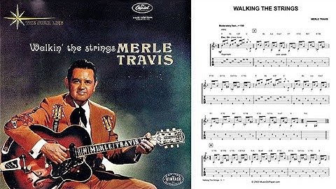 "Walking The Strings" by Merle Travis