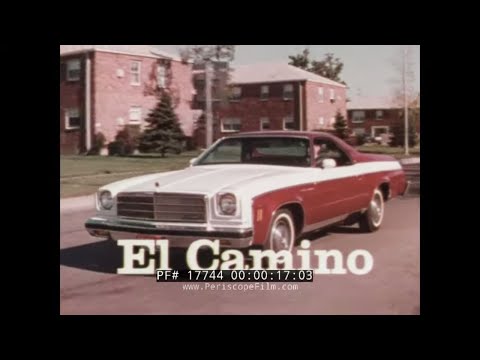 1978 CHEVROLET EL CAMINO, CAMARO & MONZA PROMO FILM  CHEVY / GENERAL MOTORS 17744