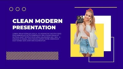 Clean Modern Presentation After Effects Templates