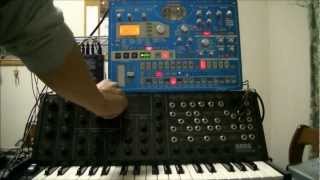 【カノン】CANON automatic play on KORG MS-20 & ELECTRIBE EMX