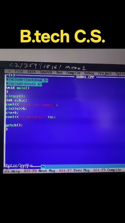 c++addition program @Brahmashtracoding - YouTube