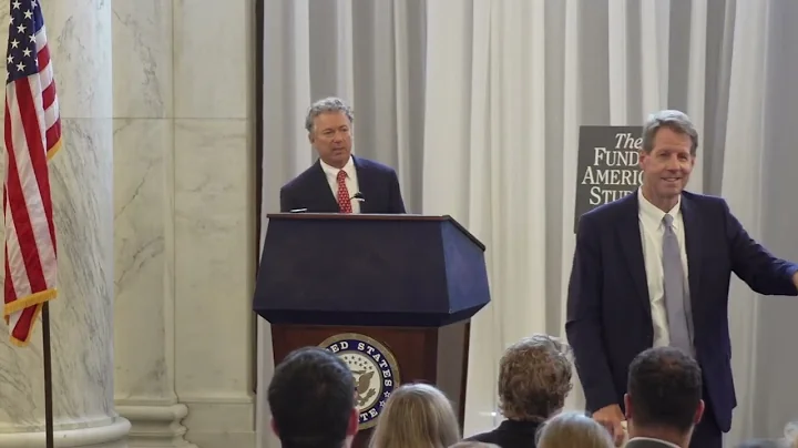 Senator Rand Paul - "The Case for Limited Government"