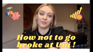 How to not go broke at University! ?  |  Money saving tips from a used to be student