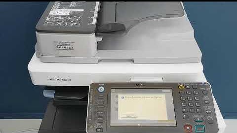How to get a Page Counter report  Meter Reading out of a Ricoh Aficio Photocopier
