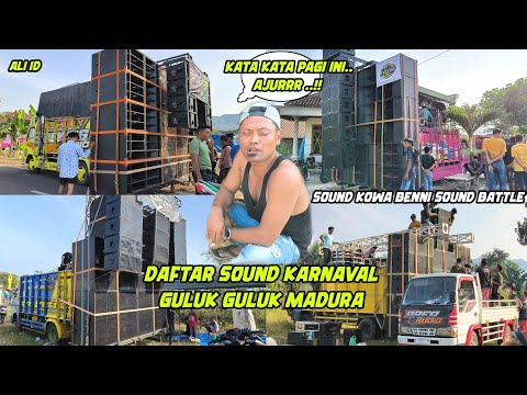 Daftar Sound Karnaval BREWOG di Madura,Cak Klewer Mode Kol-Tokol 
