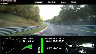 ニュル北コースで6分59秒927 新型ポルシェ911 GT3(992型)オンボード