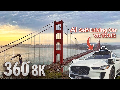 Tour San Francisco in an AI Self-Driving Car | 360° VR Documentary of Future Transportation
