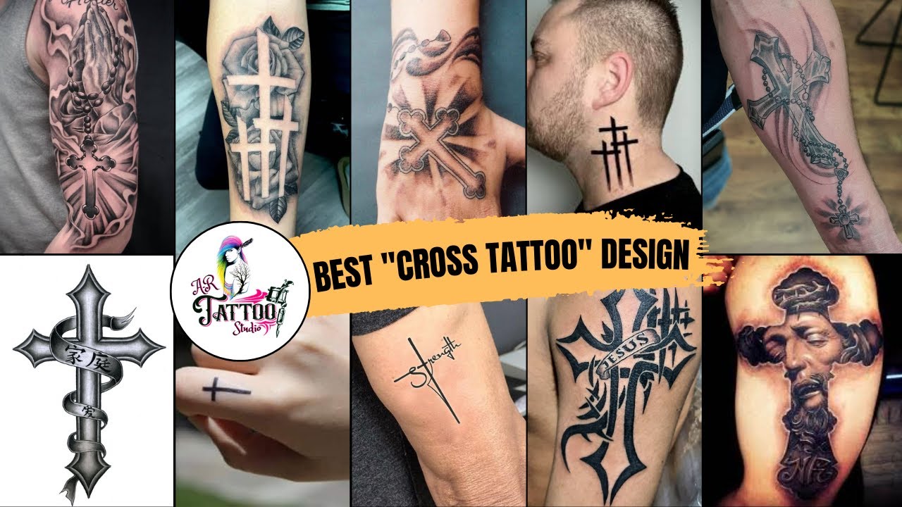 Cross Tattoos For Men (Tattoo Design Collection Book 9) eBook : Heckford,  Barry: Amazon.com.au: Kindle Store