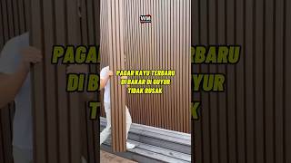 NEW INNOVATION WOODEN FENCES RESISTANT TO ALL WEATHERS #interiordesign #homedecor #tips #wallpane... NEW INNOVATION WOODEN FENCES RESISTANT TO ALL WEATHERS #interiordesign #homedecor #tips #wallpane...