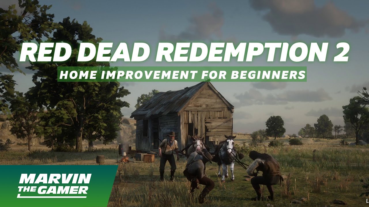Red Dead Redemption 2 154 Home Improvement For Beginners PS4 Pro red-dead-redemption-2-154-home-improvement-for-beginners-ps4-pro