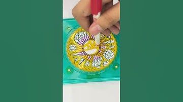 Hypnotic Spirograph ASMR: Mesmerizing Patterns for Relaxation! #art #shorts #2024 #spirograph #asmr