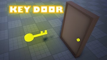 Roblox studio tutorial : How to make a key door