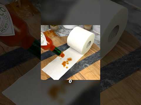 Налей Острый Кетчуп На Туалетную Бумагу И…#shorts