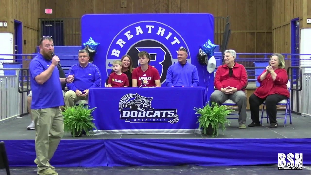 Breathitt County High School - Austin Sperry Signing Ceremony