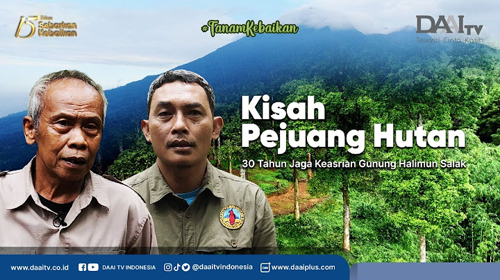 Tanam Satu Pohon, Beri Oksigen Ratusan Orang