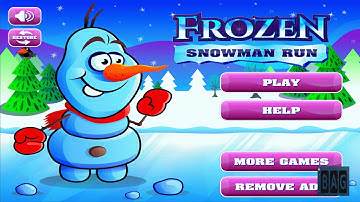 Frozen Snowman Run (HD GamePlay)