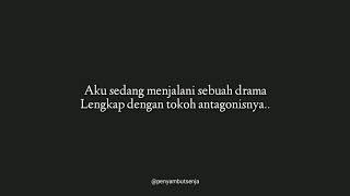 Tokoh antagonis itu Cinta ..