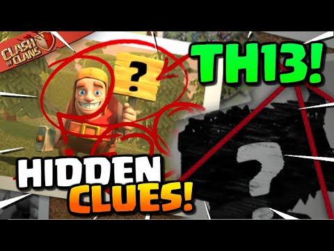 13 Clues You MISSED for Town Hall 13! CoC TH13 Update Sneak Peek (Clash of Clans)