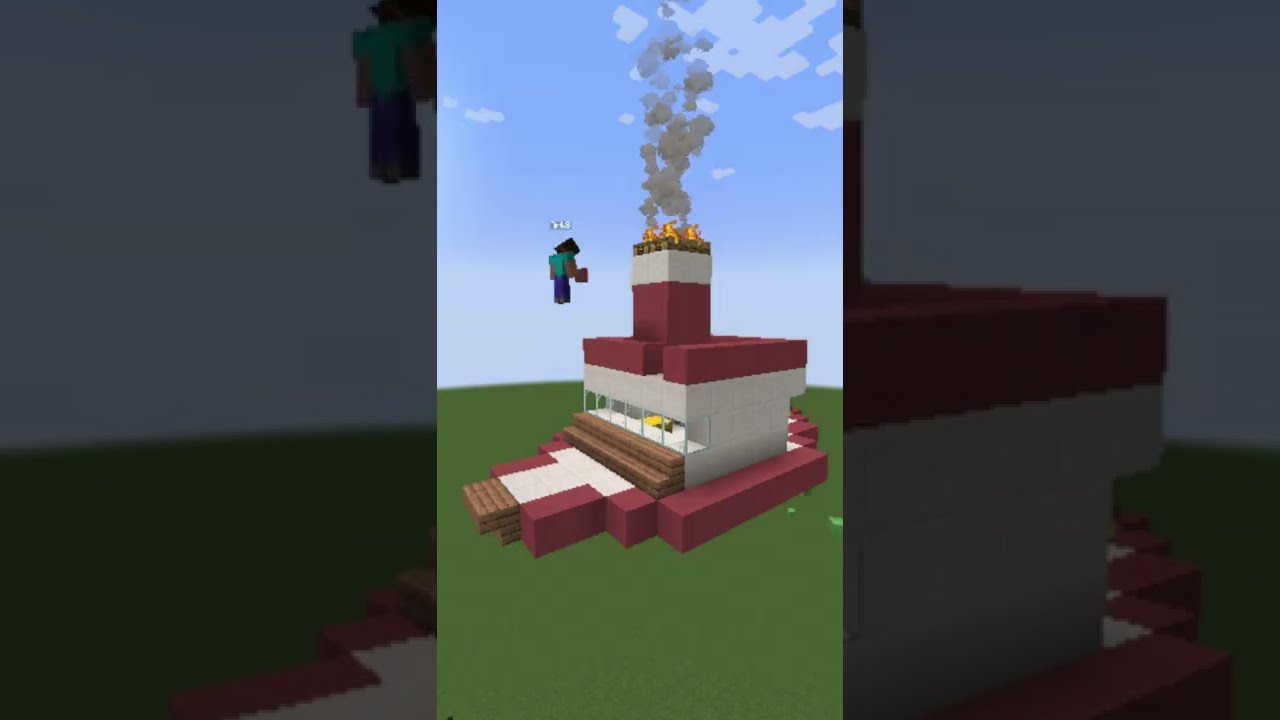 Airbase in Sky 😱👌Minecraft !!! 