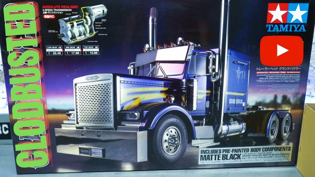 Tamiya Grand Hauler Build part 1 : Unboxing - YouTube