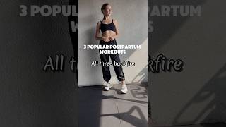 Postpartum workouts