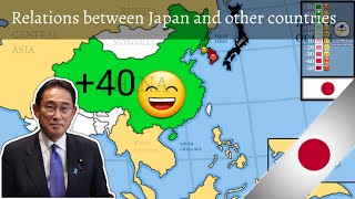 Relations between Japan and other countries of the world