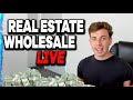 21 year old tries cold calling for wholesale real estate deals live