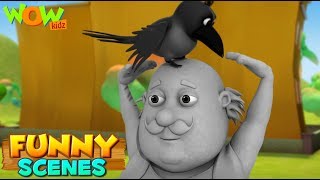 best scenes of motu patlu funny cartoons in hindi wow kidz compilation 30