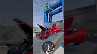 Brake performance TEST at 100 miles per hour | BEAMNG.DRIVE