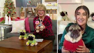 Doug the Pug 9" Plush with Outfit on QVC screenshot 5