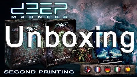 Deep Madness - Second Printing Unboxing