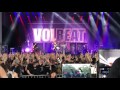 Volbeat - set opener Devil&#39;s Bleeding Crown Live (Medowbrook 7-18-17)