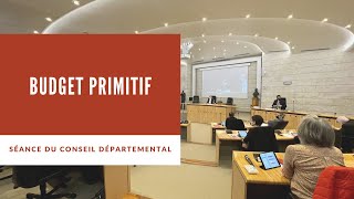 Séance du Conseil Départemental du Gers - Budget Primitif