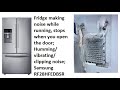 Fridge Making Noise While Running, Stops When Open Door (Samsung) See other vid in description 👇!