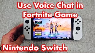Nintendo Switch: How to Use Voice Chat in Fortnite Game screenshot 3