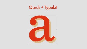 How to use Typekit in Qards (v.1.2)