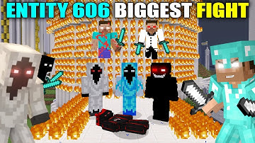 BHAU IS NO MORE 👿 ENTITY 606 BIG PLANNING TO TRAP HEROBRINE AND ME | SEASON 2