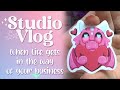 Studio Vlog 05 ⭐ When Life Happens as a Self Employed Artist | Day in the Life