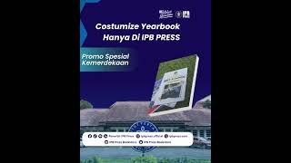 Cetak Buku Tahunan TERMURAH IPB, Promo Merdeka Mulai Rp35.000!  #loker #yearbook #opportunity